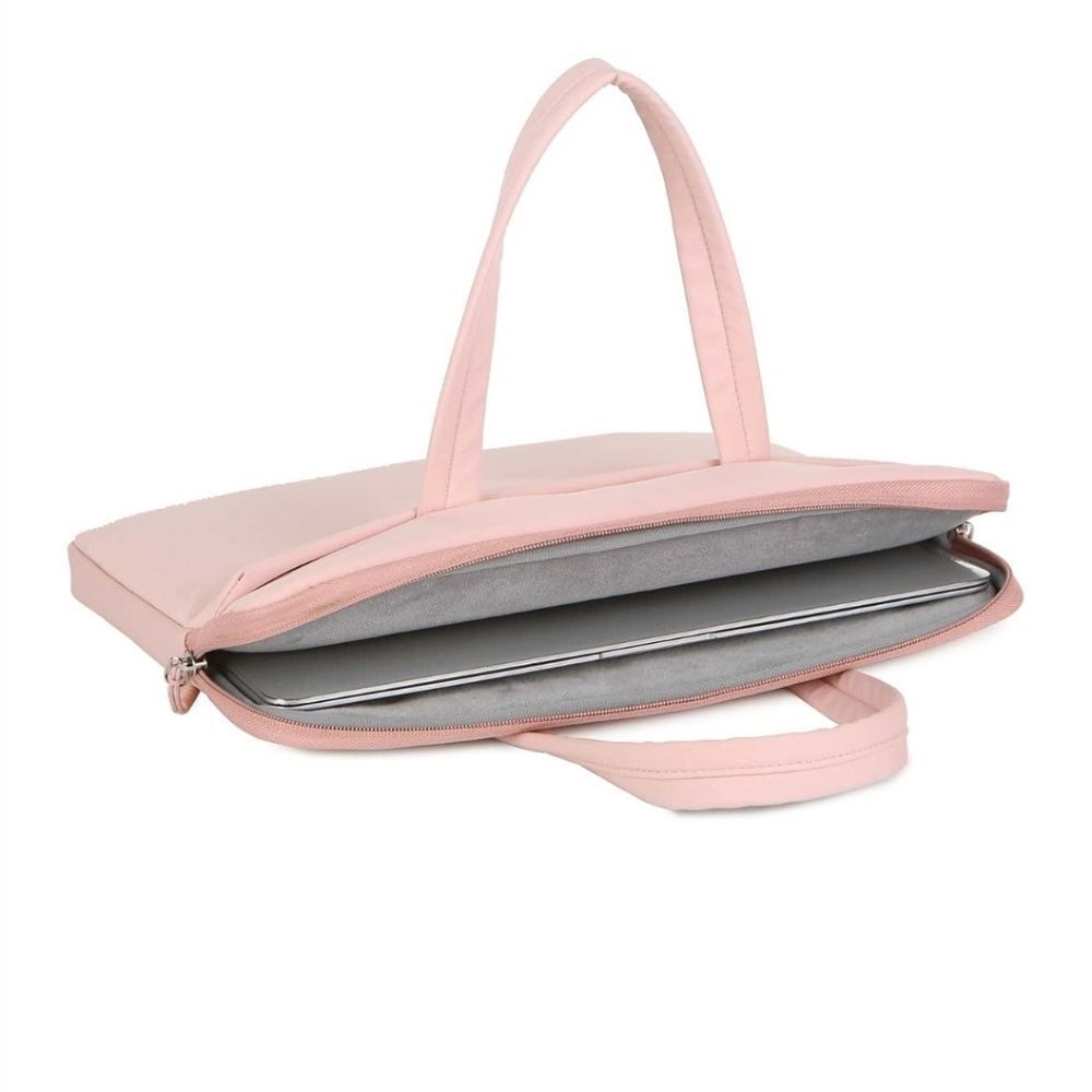 LAPTOP Briefcase Pink Handbag - Picture 7 of 14
